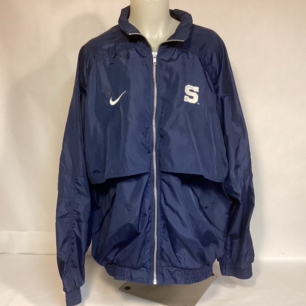 Penn State Nittany Lions Nike Windbreaker Jacket Womens Unisex size XL